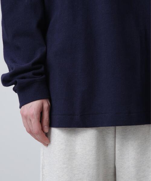 MANASTASH(マナスタッシュ)の「MANASTASH/マナスタッシュ/HEMP L/S TEE ORIGINAL LOGO(Tシャツ/カットソー・メンズ・その他5/ネイビー・S/M/L)」の13枚目の写真