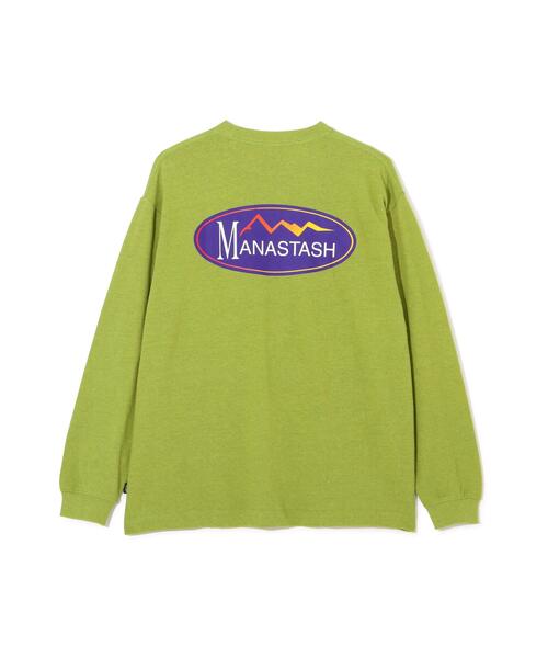 MANASTASH(マナスタッシュ)の「MANASTASH/マナスタッシュ/HEMP L/S TEE ORIGINAL LOGO(Tシャツ/カットソー・メンズ・その他5/ネイビー・S/M/L)」の14枚目の写真