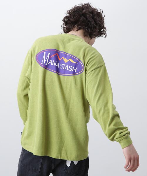 MANASTASH(マナスタッシュ)の「MANASTASH/マナスタッシュ/HEMP L/S TEE ORIGINAL LOGO(Tシャツ/カットソー・メンズ・その他5/ネイビー・S/M/L)」の15枚目の写真