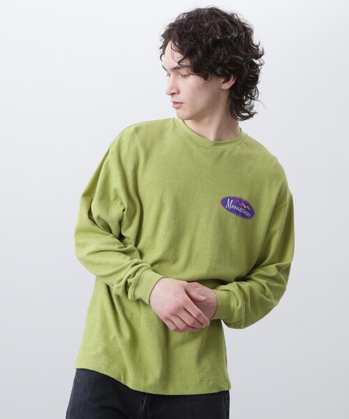 MANASTASH(マナスタッシュ)の「MANASTASH/マナスタッシュ/HEMP L/S TEE ORIGINAL LOGO(Tシャツ/カットソー・メンズ・その他5/ネイビー・S/M/L)」の16枚目の写真
