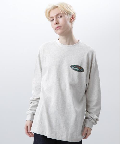 MANASTASH(マナスタッシュ)の「MANASTASH/マナスタッシュ/HEMP L/S TEE ORIGINAL LOGO(Tシャツ/カットソー・メンズ・その他5/ネイビー・S/M/L)」の21枚目の写真