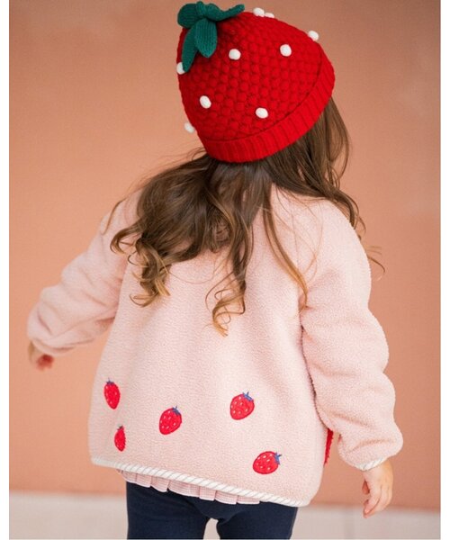 セール】イチゴポケットブルゾン（ブルゾン）｜baby cheer（ベイビー