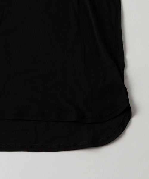 kuros'（クロス）の「【kuros’オリジナル】コットン シアーリラックス ロングスリーブTシャツ（Tシャツ/カットソー・レディース・ホワイト/ブラック・X-SMALL/SMALL/MEDIUM）」の14枚目の写真