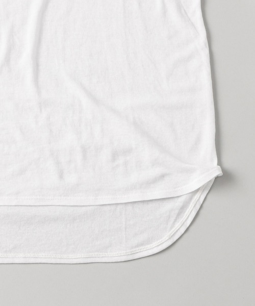 kuros'（クロス）の「【kuros’オリジナル】コットン シアーリラックス ロングスリーブTシャツ（Tシャツ/カットソー・レディース・ホワイト/ブラック・X-SMALL/SMALL/MEDIUM）」の18枚目の写真