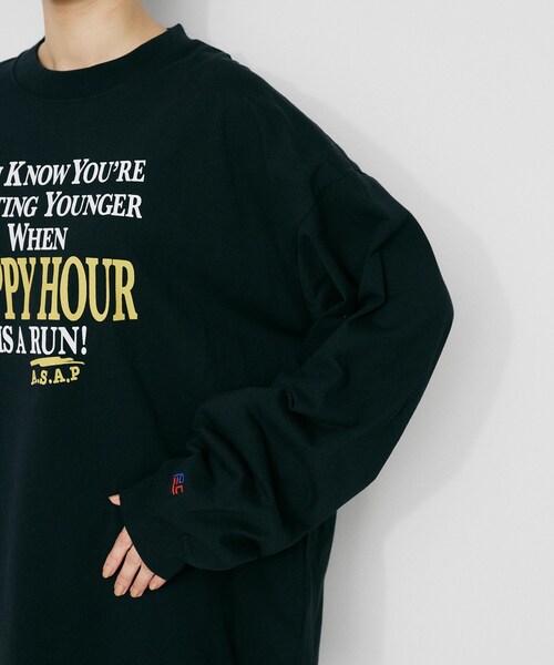 UNTITLED(アンタイトル)の「【PARROTT CANVAS】ハッピーアワーL/Sティーシャツ(Tシャツ/カットソー・レディース・ホワイト・02)」の15枚目の写真