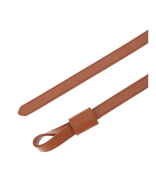 Te chichi（テチチ）の「アレンジベルト（ベルト・レディース・キャメル/ブラック・F）」の5枚目の写真