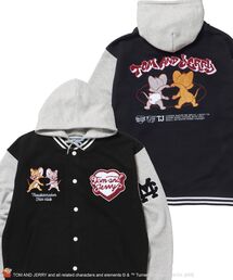 niko and トムとジェリー スタジャン 黒/グレー niko and トムとジェリー スタジャン 黒/グレー