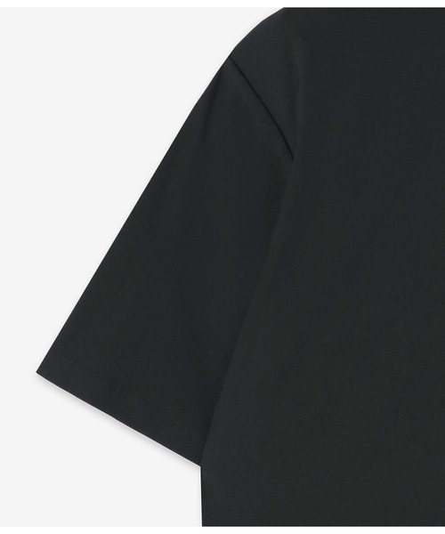 junhashimoto(ジュンハシモト)の「JH+ SIDE ZIP MOCK NECK(Tシャツ/カットソー・メンズ・ブラック/ホワイト・4/2)」の5枚目の写真
