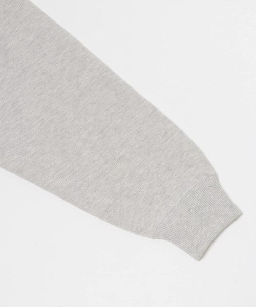 SENSE OF PLACE by URBAN RESEARCH（センスオブプレイスバイアーバンリサーチ）の「スウェットライクカレッジロゴニット（ニット/セーター・メンズ・ブラウン/ブラック/グレー・LARGE/MEDIUM）」の15枚目の写真