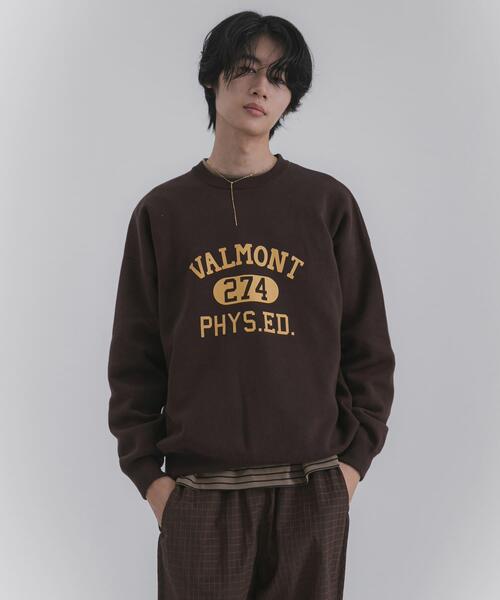 SENSE OF PLACE by URBAN RESEARCH（センスオブプレイスバイアーバンリサーチ）の「スウェットライクカレッジロゴニット（ニット/セーター・メンズ・ブラウン/ブラック/グレー・LARGE/MEDIUM）」の19枚目の写真