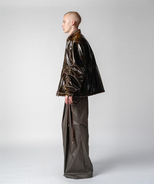 yoshiokubo（ヨシオクボ）の「yoshiokubo ヨシオクボ / TOPGUN BOA BIND BL トップガンボアバインドブルゾン ムートンブルゾン / YKF25516（ブルゾン・メンズ・ブラウン・FREE）」の5枚目の写真