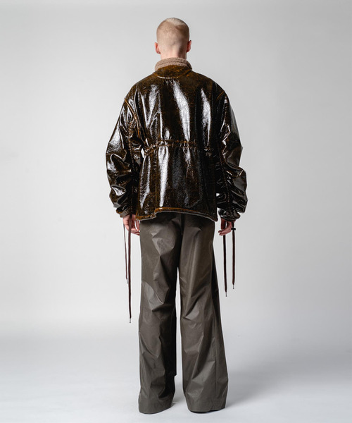 yoshiokubo（ヨシオクボ）の「yoshiokubo ヨシオクボ / TOPGUN BOA BIND BL トップガンボアバインドブルゾン ムートンブルゾン / YKF25516（ブルゾン・メンズ・ブラウン・FREE）」の6枚目の写真