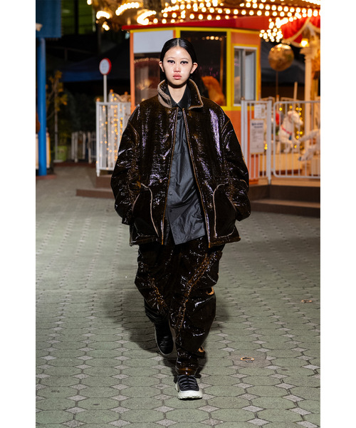 yoshiokubo（ヨシオクボ）の「yoshiokubo ヨシオクボ / TOPGUN BOA BIND BL トップガンボアバインドブルゾン ムートンブルゾン / YKF25516（ブルゾン・メンズ・ブラウン・FREE）」の7枚目の写真