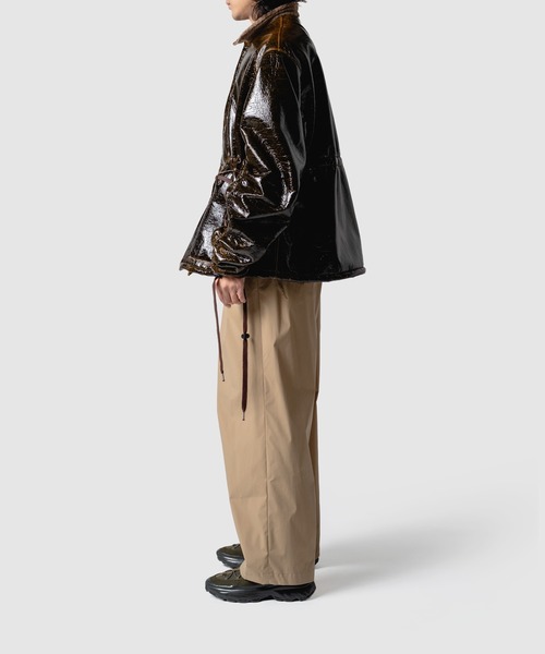 yoshiokubo（ヨシオクボ）の「yoshiokubo ヨシオクボ / TOPGUN BOA BIND BL トップガンボアバインドブルゾン ムートンブルゾン / YKF25516（ブルゾン・メンズ・ブラウン・FREE）」の12枚目の写真