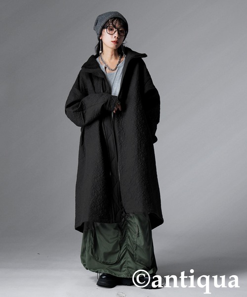 antiqua サーモライト ロングキルトコート サーモライトロングキルトコート（その他アウター）｜antiqua