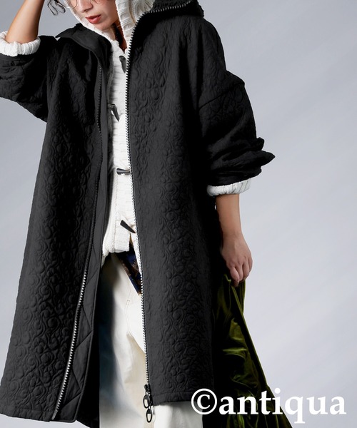 サーモライトロングキルトコート（その他アウター）｜antiqua