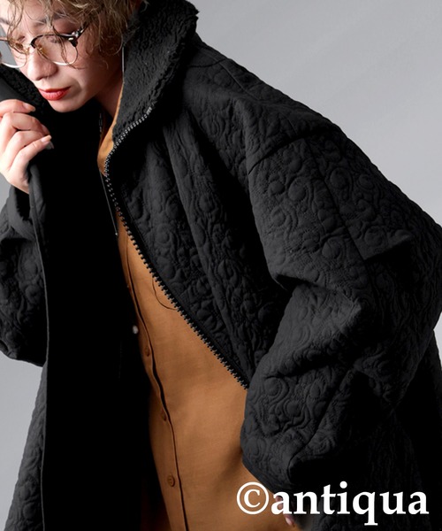 antiqua（アンティカ）の「サーモライトロングキルトコート（その他アウター・レディース・ブラック・ONESIZE）」の19枚目の写真