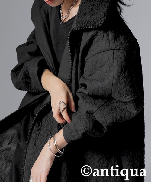 antiqua サーモライト ロングキルトコート サーモライトロングキルトコート（その他アウター）｜antiqua