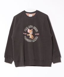 Tom＆Jerry（トムアンドジェリー）の「【TOM＆JERRY/トムとジェリー】プリント  裏シャギー スウェットトレーナー（スウェット）」