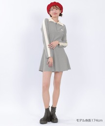 マリークワント 新作完全完売色 定価以下ベスト付きリボンロング