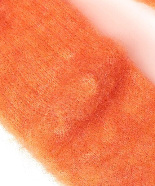 MARCOMONDE（マルコモンド）の「MARCOMONDE:モヘヤ 足袋 ソックス（ソックス/靴下・レディース・ブラウン/オレンジ・ONE SIZE）」の4枚目の写真