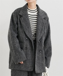 nissen | ジャギーオーバーサイズテーラードコート(テーラードジャケット)