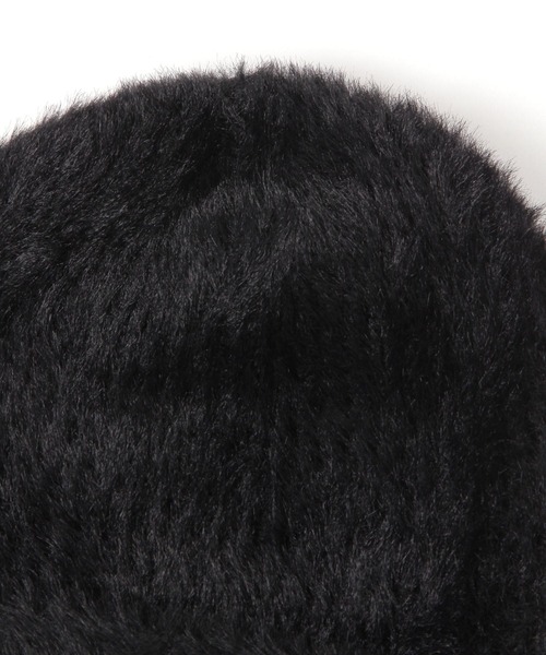 Heather(ヘザー)の「【NEW ERA/ニューエラ】シャギーニットビーニー 493953(ニットキャップ/ビーニー・レディース・ホワイト/ブラック・FREE)」の4枚目の写真