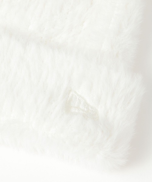 Heather(ヘザー)の「【NEW ERA/ニューエラ】シャギーニットビーニー 493953(ニットキャップ/ビーニー・レディース・ホワイト/ブラック・FREE)」の6枚目の写真