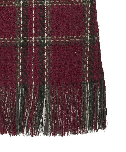 Sugar spoon（シュガースプーン）の「・SUGAR SPOON チェックフリンジスカート（スカート・レディース・ネイビー/ブラック/ボルドー・FREE）」の20枚目の写真