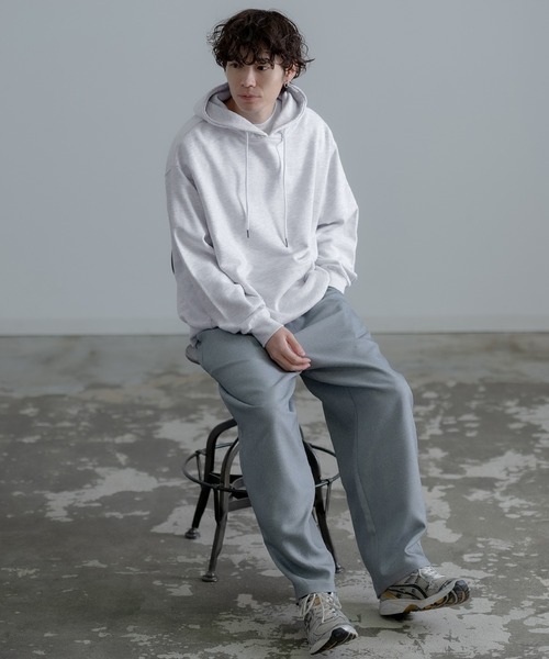 SIDEWAY STANCE（サイドウェイスタンス）の「【SIDEWAY STANCE】無地 スウェット プルパーカー（パーカー・メンズ・ブラック/ホワイト/ネイビー/アッシュ/杢グレー・MEDIUM/SMALL/LARGE/X-LARGE）」の8枚目の写真