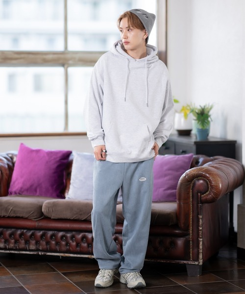 SIDEWAY STANCE（サイドウェイスタンス）の「【SIDEWAY STANCE】無地 スウェット プルパーカー（パーカー・メンズ・ブラック/ホワイト/ネイビー/アッシュ/杢グレー・MEDIUM/SMALL/LARGE/X-LARGE）」の11枚目の写真