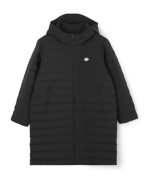 【新品タグ付き】DANTON MIDDLE DOWN HOOD ED COAT WOMEN'S WOOL LIKE POLYESTER MIDDLE DOWN HOODED COAT（ダウン
