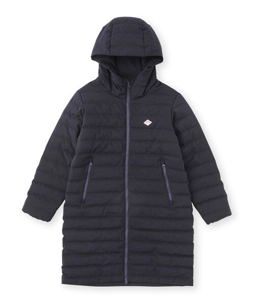 DANTON /ダントン POLYESTER DOWN ブラック S DANTON ダントン SINGLE WOOL PILE V NECK JACKET｜BORN FREE ONLINE SHOP