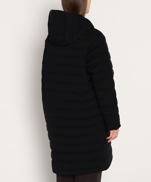 DANTON /ダントン POLYESTER DOWN ブラック S DANTON ダントン SINGLE WOOL PILE V NECK JACKET｜BORN FREE ONLINE SHOP
