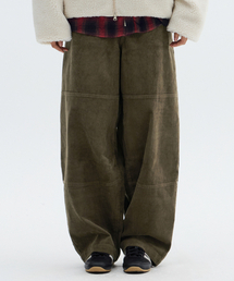 F.ILLUMINATE | ダブルニコーデュロイパンツ-ブラウン(その他パンツ)