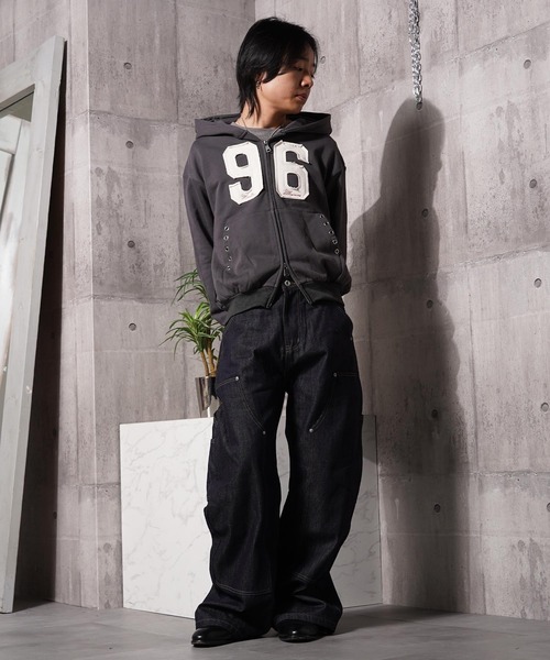 MEMORY】ヘビーウェイト 96アイレット ダブルZIPパーカー / 96-Eyelet