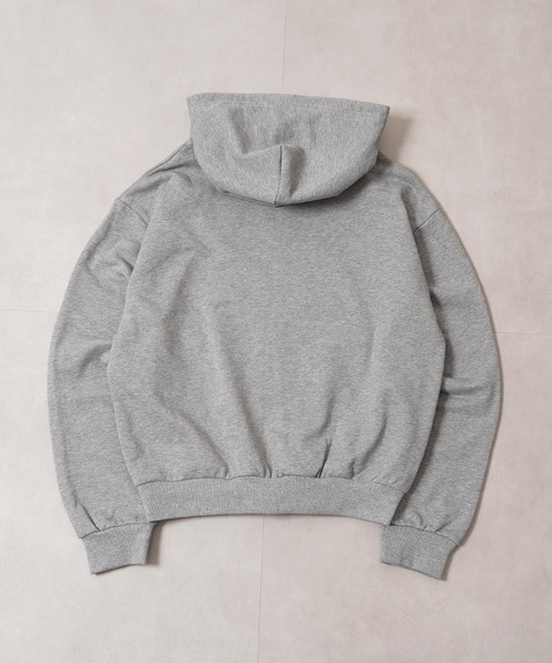 #MEMORY(メモリー)の「【MEMORY】ヘビーウェイト 96アイレット ダブルZIPパーカー / 96-Eyelet Double-Zip Hoodie(パーカー・メンズ・グレー/チャコールグレー/ブラック・M/L/XL)」の11枚目の写真