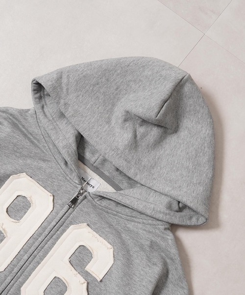 #MEMORY(メモリー)の「【MEMORY】ヘビーウェイト 96アイレット ダブルZIPパーカー / 96-Eyelet Double-Zip Hoodie(パーカー・メンズ・グレー/チャコールグレー/ブラック・M/L/XL)」の17枚目の写真