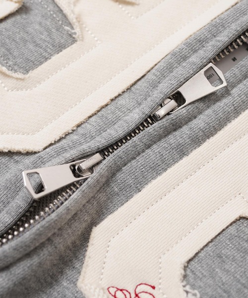 #MEMORY(メモリー)の「【MEMORY】ヘビーウェイト 96アイレット ダブルZIPパーカー / 96-Eyelet Double-Zip Hoodie(パーカー・メンズ・グレー/チャコールグレー/ブラック・M/L/XL)」の20枚目の写真