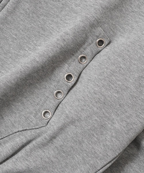 #MEMORY(メモリー)の「【MEMORY】ヘビーウェイト 96アイレット ダブルZIPパーカー / 96-Eyelet Double-Zip Hoodie(パーカー・メンズ・グレー/チャコールグレー/ブラック・M/L/XL)」の22枚目の写真
