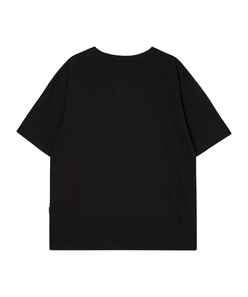 THE GREEN LAB（ザグリーンラボ）の「グリーンバイブズミニポイントグラフィック半袖Tシャツ[ブラック]（Tシャツ/カットソー・メンズ・その他・MEDIUM/LARGE/X-LARGE）」の5枚目の写真