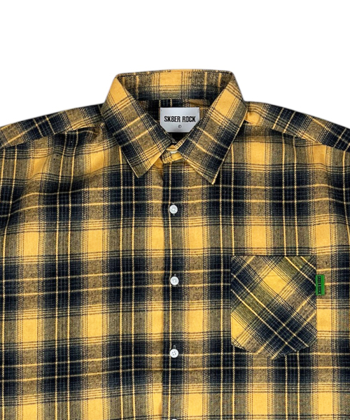 SK8ER ROCK(スケーターロック)の「Vintage Tartan Check Shirt ((mustard))(シャツ/ブラウス・レディース・その他・FREE)」の2枚目の写真