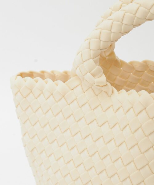 martinique(マルティニーク)の「【NAGHEDI/ナゲディ】St Barths Small Tote SALT (Solid)(トートバッグ・レディース・アイボリー・FREE)」の6枚目の写真