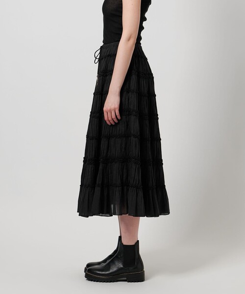 Pheeta（フィータ）の「＜Pheeta＞Billie スカート/014C-22（スカート・レディース・ブラック・FREE）」の5枚目の写真