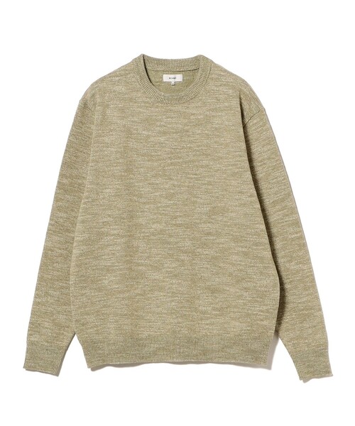 BEAMS（ビームス）の「9ゲージ カラースラブニット（ニット/セーター・メンズ・ネイビー/シルバー/グリーン系その他・S/M/L/XL）」の2枚目の写真