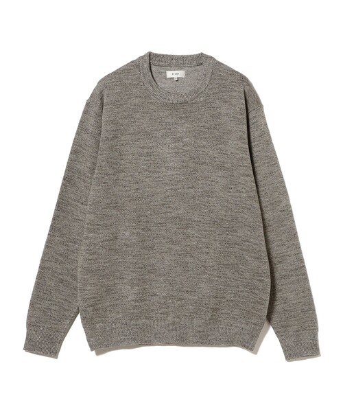 BEAMS（ビームス）の「9ゲージ カラースラブニット（ニット/セーター・メンズ・ネイビー/シルバー/グリーン系その他・S/M/L/XL）」の4枚目の写真