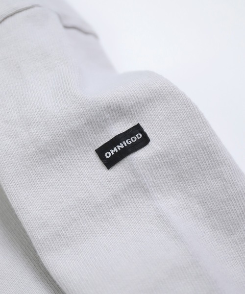 OMNIGOD womens / オムニゴッド] 8/天竺 ボートネックマニッシュ