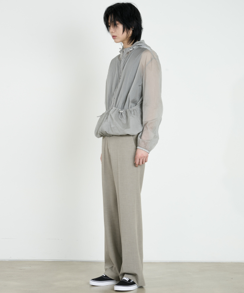 DUSTYWHITE（ダスティーホワイト）の「ベージュセミブーツカットパンツ（スラックス・メンズ・その他・MEDIUM/LARGE/SMALL）」の3枚目の写真