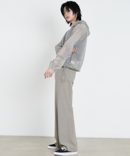 DUSTYWHITE（ダスティーホワイト）の「ベージュセミブーツカットパンツ（スラックス・メンズ・その他・MEDIUM/LARGE/SMALL）」の6枚目の写真