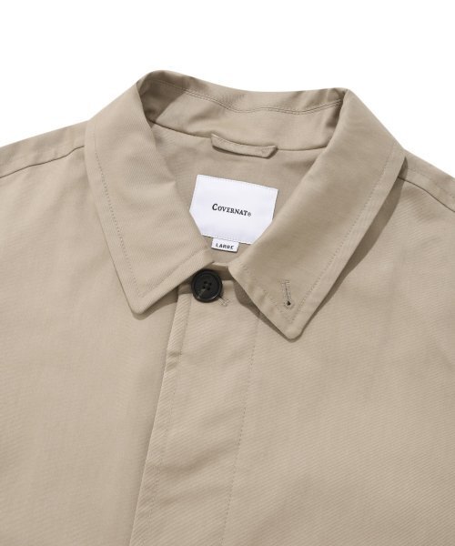 COVERNAT(カバーナット)の「オーバーサイズラグランシングルコートベージュ(トレンチコート・レディース・その他・XX-LARGE/MEDIUM/LARGE/SMALL/X-LARGE)」の3枚目の写真